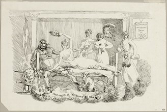 Loveless Disarming Himself, after 1824. 'Sans-Amour se desarmant soi même'.