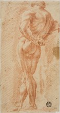 Farnese Hercules, 1700-1799. Study of classical sculpture.