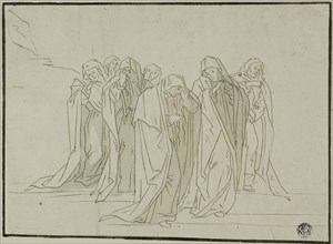 Mourning Figures, n.d.