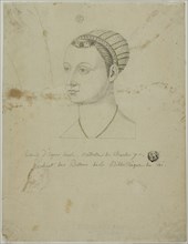 Portrait of Agnes Sorel, n.d. Mistress of King Charles VII of France.