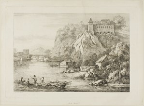 View of the Carmes de Caussées at Lyon, 1807.
