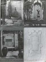 Ruth Bramley Dean house, 150 East 61st Street, New York, New York., c1922. Three photos and a site plan.