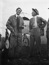 Bleriot Airplane, C. Murvin Wood (left), 1911.