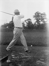 Cummins, Albert Baird, Governor of Iowa, 1902-1908; Senator, 1908-1926. Playing Golf, 1917.