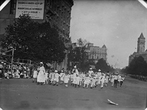 Draft Parade - Children, 1917.