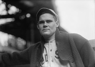 Dutch Leonard, Boston Al (Baseball), ca. 1914-1915.