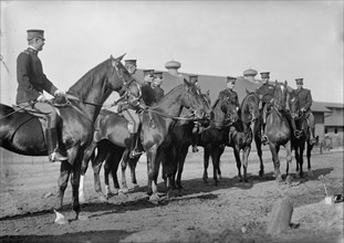Fort Myer Horse Shows - Army Officers Who Took Part in London Horse Show, 1912.