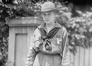 Girl Scouts - Elenore Putzski, 1917.
