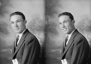 Glasscock, William J. Portrait, 1929.