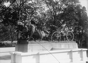Grant Memorial at Capitol - Caisson Group of Statuary, 1914.