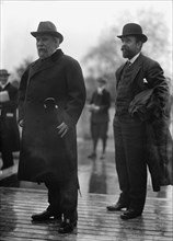 Hill, James Jerome, President, Great Northern Railway. Left, with Louis W. Hill, 1912.