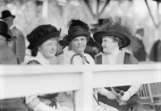 Horse Shows - Miss Georgiana Todd; Mrs. L.M. Garrison; Mrs. George Leary of N.Y., 1913.