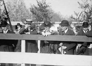 Horse Shows - Preston Gibson, Left, And Mrs. M. Townsend, 1914.