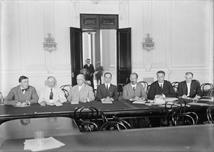 House of Representatives Committees - Select Committee Appointed Under H.R. 198 On Lobby..., 1913. Creator: Harris & Ewing.
