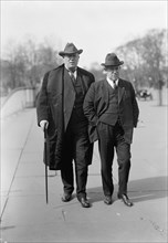 Hughes, William, Rep. from New Jersey, 1903-1912; Senator, 1913-1918. Right, with Ollie James, 1914.