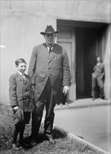 James, Ollie M., Rep. from Kentucky, 1903-1913; Senator, 1913-1918 with Douglas E. Seeley, Youngest Senate Page, 1913.