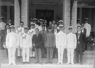 Japanese Mission To U.S. - Visit To Naval Academy, 1917.