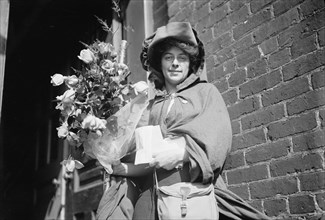 Jones, Rosalie, 'General' Leader of Suffragette Parade, 1913.