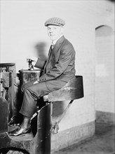 Monorail Subway, Capitol To Senate, John W. Hinkel, Operator of Car, 1914.