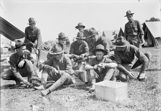 National Guard of D.C. in Camp, 1916.