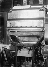 Navy Department, U.S. Tabulator-Printer Machine, Bureau Sup. And Accts., 1917.