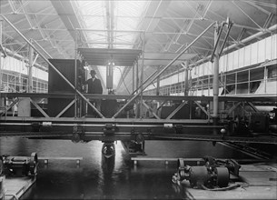 Navy Yard, U.S., Washington - Model Testing Basin, Maryland, 1917.
