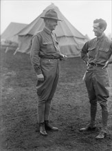 Plattsburg Reserve Officers Training Camp - Tom Shipp, Right, 1916.