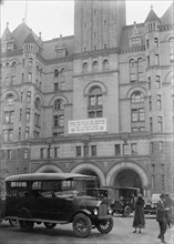Post Office Department Building, 12Th And Pennsylvania Ave., with Liberty Loan Banner, 1917.