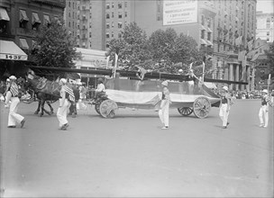 Preparedness Parade - Float, 1916.