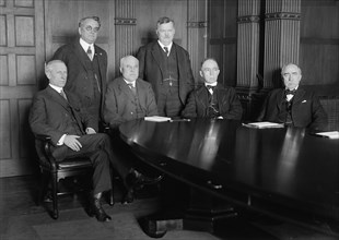Railway Wage Commission - Created January 18, 1918 By Director General of Railroads, 1918. Creator: Harris & Ewing.