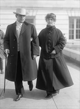 Schall, Thomas David, Rep. from Minnesota, 1915-1925; Senator, 1925-1936 with Wife, 1915.