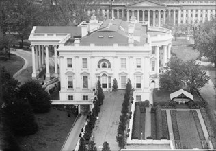 White House - Tent in Rose Garden, 1914.