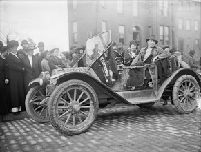 Woman Suffrage - Scout Car, 1913.