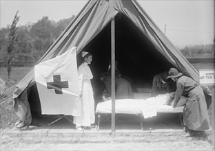 Woman's National Service School, Under Woman's Section, Navy League, Inst. By Red Cross in Home Care of Sick, 1916.