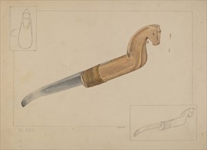 Drawknife, c. 1937.