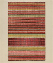 Woven Wool Carpet, c. 1937.