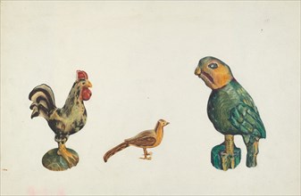 Wooden Birds, 1935/1942.
