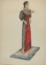 Santo, Bulto (Our Lady), 1938.
