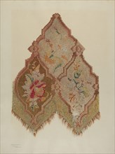 Embroidered Table Scarf, c. 1941.