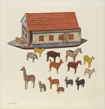 Noah's Ark and Animals, 1935/1942.