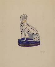 Dog (Mantel Ornament), c. 1938.