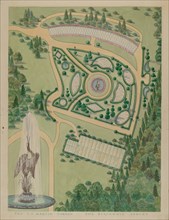 Isaace P. Martin Garden, c. 1936.