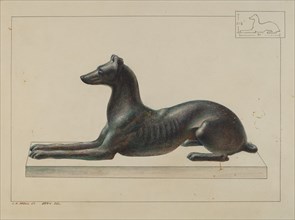 Greyhound, c. 1938.
