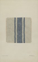 Striped Kersey, c. 1937.