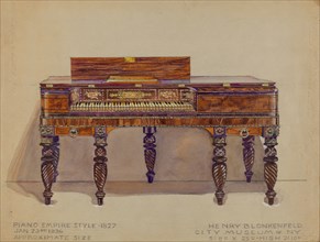 Piano, 1936.
