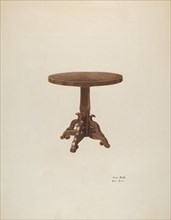 Round Top Table, c. 1940.