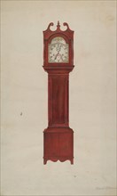 Hall Clock (Grandfather's Clock), c. 1937.