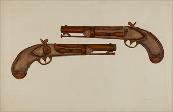 Cap and Ball Revolver, c. 1937.