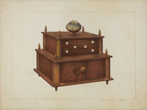 Sewing Cabinet, c. 1938.