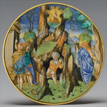 Plate with Amphiaraus and Eriphyle (from the Hercules Service), 1532.